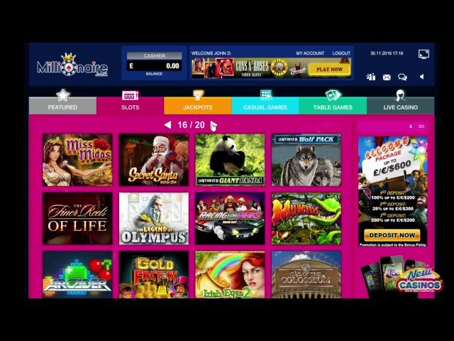 Millioner Casino: Die besten Slots und Boni für deutsche Spieler im Überblick